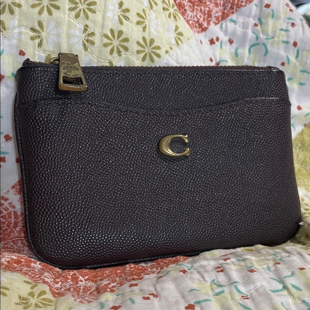 Coach change purse card wallet